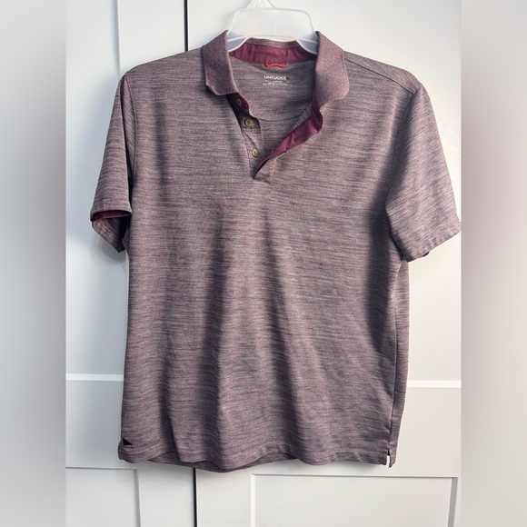 UNTUCKit Other - UNTUCKit Men's Short Sleeve Polo Shirt Hannifer 40495 Purple Size Large